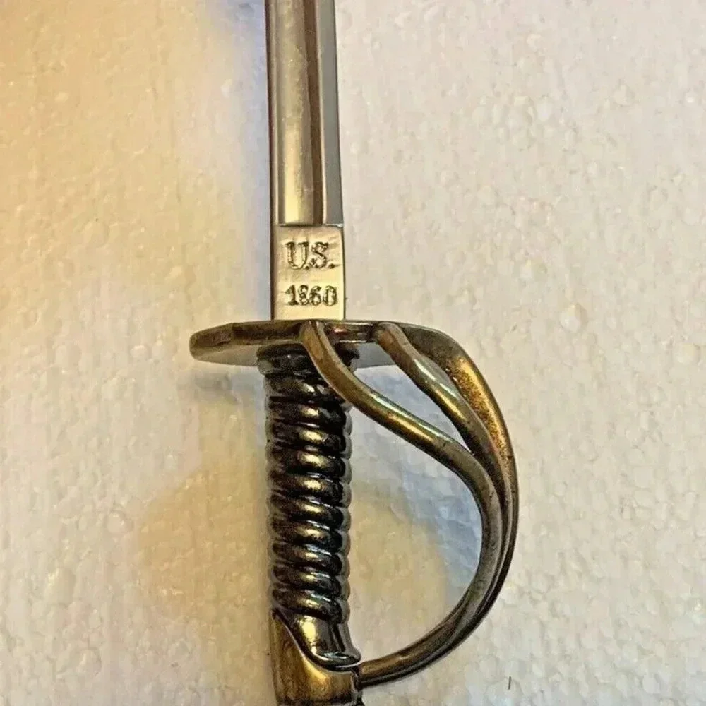 NEW Denix Civil War M1860 Cavalry Sabre with Scabbard Letter Opener